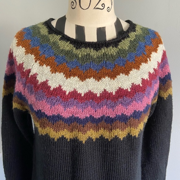 American Eagle knit multi colored sweater - Picture 5 of 10